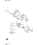 SUZUKI, UK 110 NM Address L9, OELPUMPE