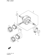 SUZUKI, UK 110 NM Address L9, KURBELWELLE