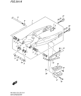 SUZUKI, RMZ 450 US L9, HINTERER SCHWINGARM