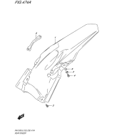 SUZUKI, RMZ 450 US L9, HINTERER KOTFLUEGEL