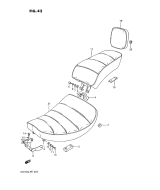 SUZUKI, VS 750 GLP Intruder M, SITZ