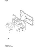 SUZUKI, AN 650 A Executive Burgman K8, ZYLINDER KOPF ABDECKUNG