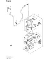 SUZUKI, AN 650 A Executive Burgman K8, TREIBSTOFF PUMPE