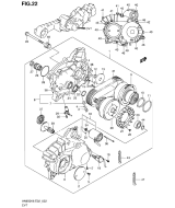 SUZUKI, AN 650 A Executive Burgman K8, CVT GETRIEBE