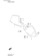 SUZUKI, DL 650 XT A V-Strom L8, FINGERVERKLEIDUNG