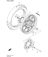 SUZUKI, DL 650 XT A V-Strom L8, VORDERRAD