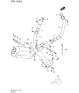 SUZUKI, DL 650 XT A V-Strom L8, AUSPUFF