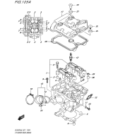 SUZUKI, DL 650 XT A V-Strom L8, ZYLINDERKOPF HINTEN