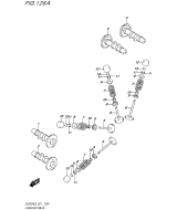 SUZUKI, DL 650 XT A V-Strom L8, NOCKENWELLE VENTIL