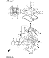 SUZUKI, DL 650 XT A V-Strom L9, ZYLINDERKOPF HINTEN