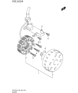 SUZUKI, RMZ 250 US L9, ZUENDMAGNET