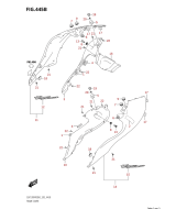 SUZUKI, GSX 1300 R RQ Hayabusa M2, RAHMENABDECKUNG