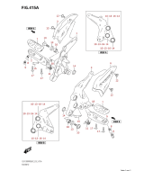 SUZUKI, GSX 1300 R RQ Hayabusa M2, FUSSRASTEN