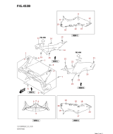 SUZUKI, GSX 1300 R RQ Hayabusa M2, VERKLEIDUNG INSTRUMENTENTAFEL