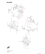 SUZUKI, GSX 1300 R RQ Hayabusa M2, SEITLICHE ABDECKUNG