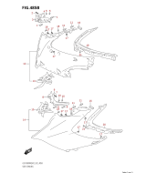 SUZUKI, GSX 1300 R RQZ Hayabusa M2, SEITENVERKLEIDUNG GSX1300RRQZ
