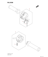 SUZUKI, SV 650 XA M2, GRIFFSCHALTER