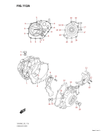 SUZUKI, SV 650 XA M2, ABDECKUNGEN KURBELGEHAEUSE