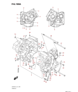 SUZUKI, SV 650 XAU M1, KURBELGEHAEUSE