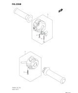 SUZUKI, SV 650 XAU M1, GRIFFSCHALTER