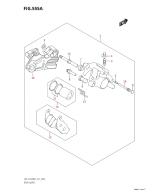 SUZUKI, GSX-S 125 XA M1, BREMSSATTEL HINTEN