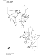 SUZUKI, GSX-R 1000 A L7, SEITENVERKLEIDUNG (YKV,YVZ)