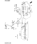 SUZUKI, GSX-R 1000 A L7, HINTERER HAUPTBREMSZYLINDER