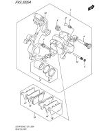 SUZUKI, GSX-R 1000 A L7, HINTERE BREMSZANGE