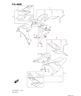 SUZUKI, GSX-R 1000 RA M1, SEITENVERKLEIDUNG