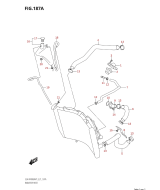 SUZUKI, GSX-R 1000 RA M1, KUEHLERLEITUNGEN