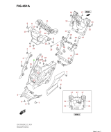 SUZUKI, GSX-S 950 WQM M2, SCHEINWERFERGEHAEUSE