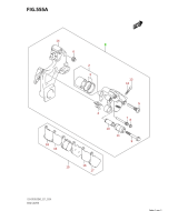 SUZUKI, GSX-S 950 WQM M2, BREMSSATTEL HINTEN