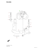 SUZUKI, GSX-S 950 WQM M2, HYDRAULIKEINHEIT ABS