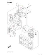 SUZUKI, GSX-S 950 WQM M2, BREMSSATTEL VORN