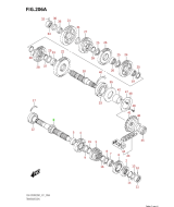 SUZUKI, GSX-S 950 WQM M2, GETRIEBE