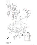 SUZUKI, GSX-S 950 WQM M2, OELWANNE OELPUMPE