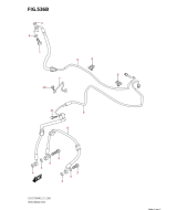 SUZUKI, GSX-S 750 A / AZ M0, BREMSLEITUNGEN VORN