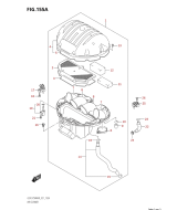 SUZUKI, GSX-S 750 A / AZ M0, LUFTFILTER