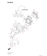 SUZUKI, DL 1050 RQ V-Strom M1, SCHEINWERFERMASKE