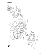 SUZUKI, DL 1050 RQ V-Strom M1, VORDERRAD