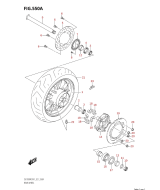 SUZUKI, DL 1050 RQ V-Strom M1, HINTERRAD