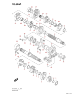 SUZUKI, DL 1050 RQ V-Strom M1, GETRIEBE