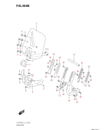 SUZUKI, DL 1050 RQ V-Strom M1, WINDSCHILD