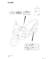 SUZUKI, DL 650 XA V-Strom M1, BESCHRIFTUNG