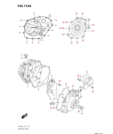 SUZUKI, DL 650 XA V-Strom M1, ABDECKUNGEN KURBELGEHAEUSE