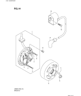 SUZUKI, JR 80 K6, ZUENDMAGNET