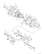 SUZUKI, JR 50 K4, KUPPLUNG