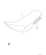 SUZUKI, JR 50 K4, SITZ