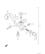 SUZUKI, JR 50 K4, BENZINHAHN