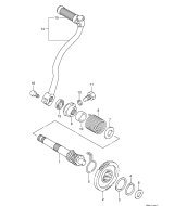 SUZUKI, JR 50 K4, KICKSTARTER
